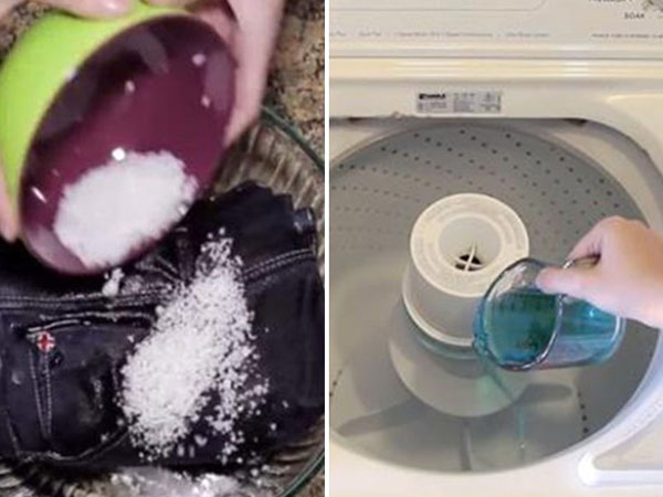 Đổ muối vào máy giặt có tác dụng gì?