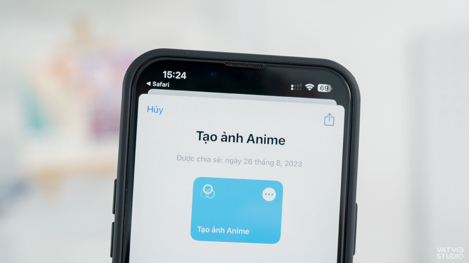 Không cần Loopsie, bạn có thể tạo ảnh anime AI ngay trên iPhone với phím tắt dưới đây