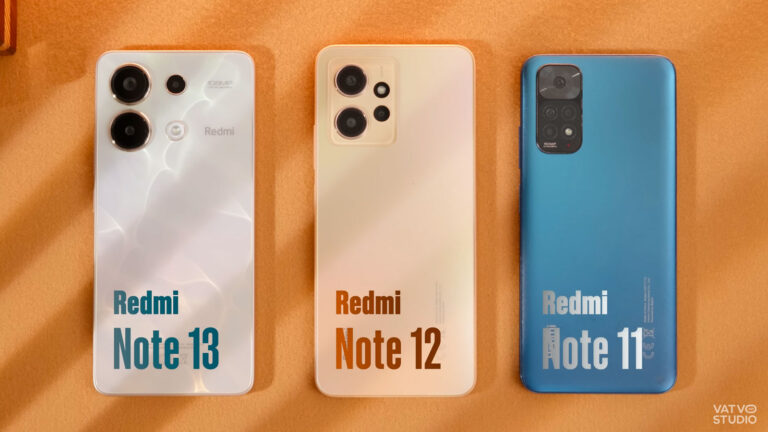So sánh Redmi Note 13, Redmi Note 12 và Redmi Note 11: Ba đời khác nhau những gì?