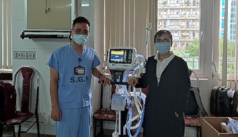 Quỹ Binance Charity tặng máy thở cho bệnh viện miền Trung