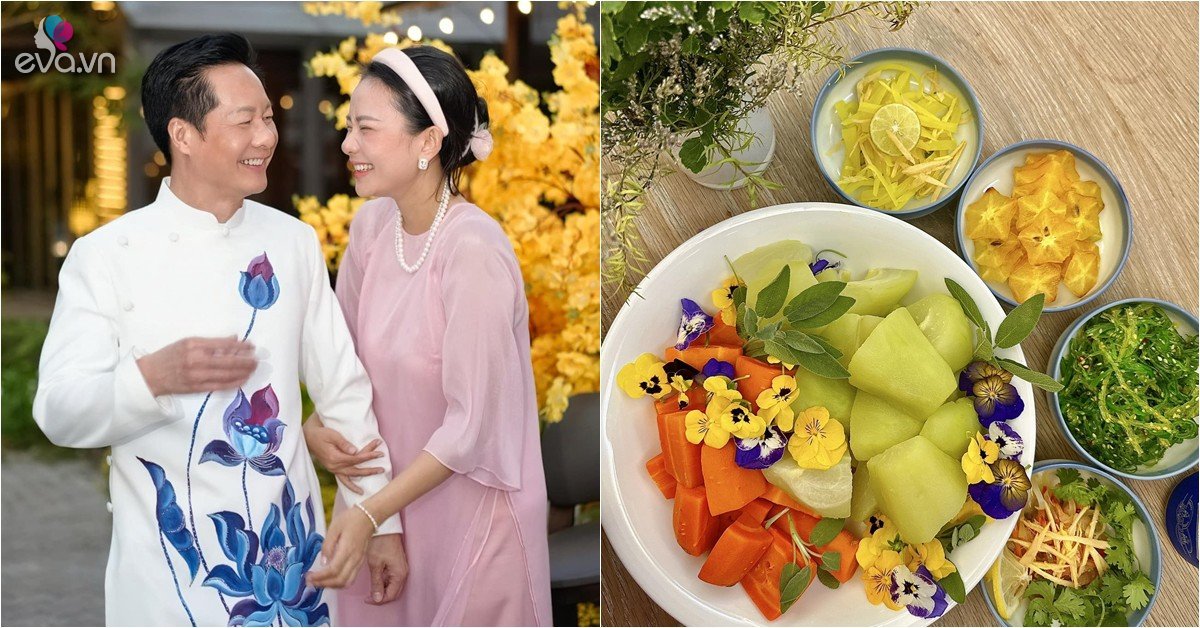 Phan Như Thảo được chồng đại gia Đức An làm món giảm cân đẹp như hoa nở, khen "ngon đến rơi lệ"