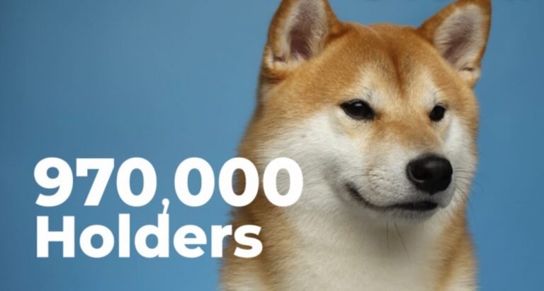 Shiba Inu lập kỷ lục mới với 970.000 người nắm giữ token