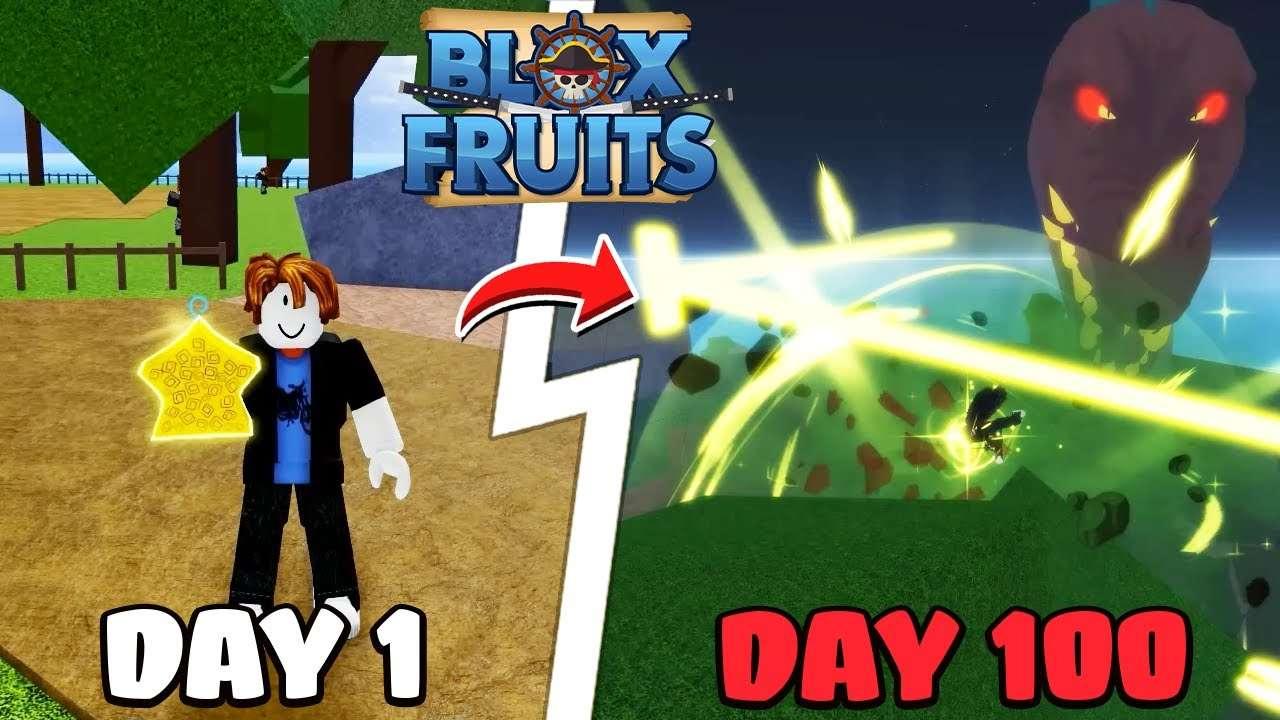 Trái cây Blox 100 ngày