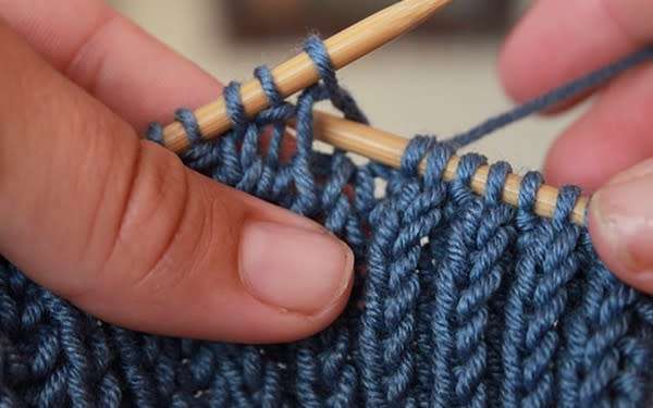 cách đan khăn len 1