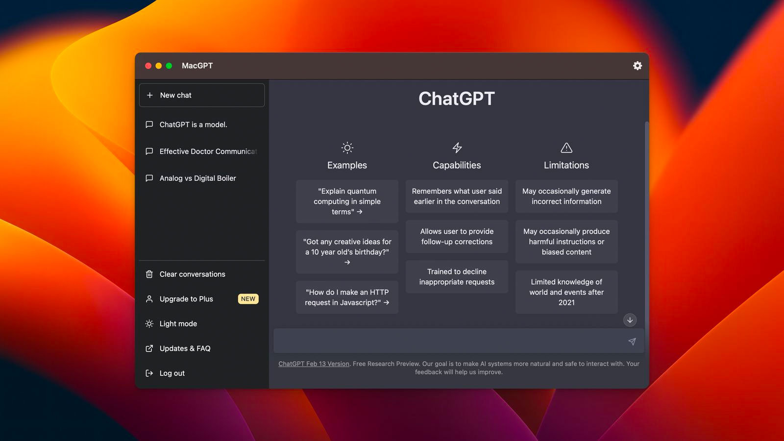 Cách truy cập ChatGPT ngay trên thanh công cụ của MacBook