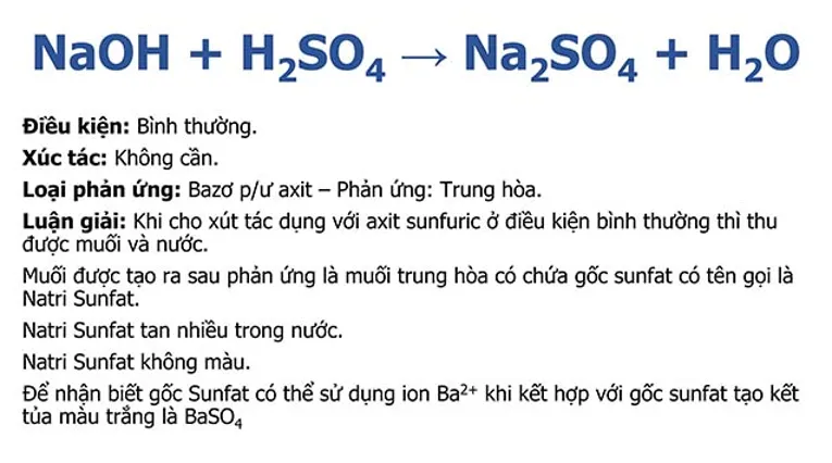 Phản ứng BaCl2 + Na2SO4 Cách thực hiện và ứng dụng trong sản xuất