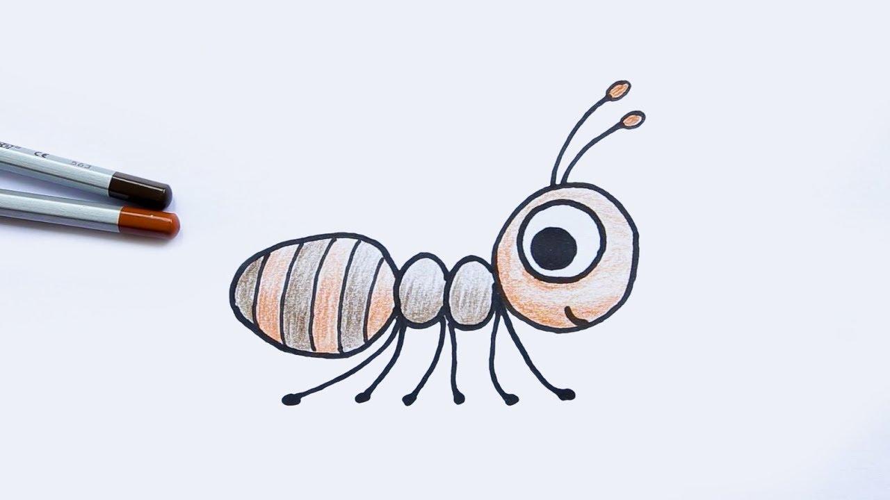 vẽ một con kiến ​​1