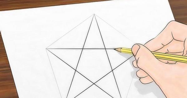 Cách vẽ ngôi sao 1