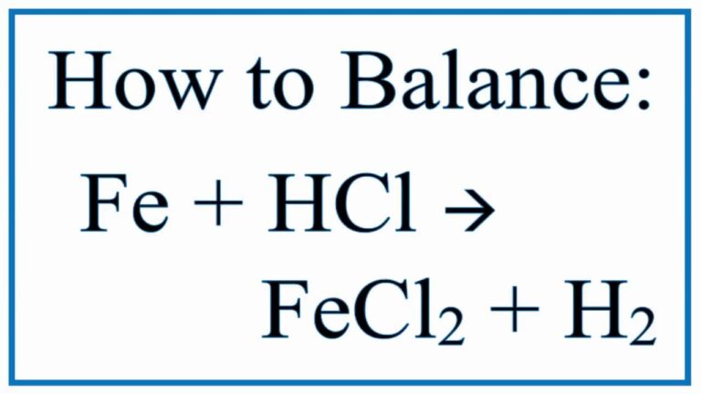 Phản ứng hóa học: FeO + HCl tạo ra gì? Cho ví dụ minh hoạ